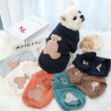 Load image into Gallery viewer, Fashion Bear Patttern Pet Dog Cat T-shirt Pure Cotton Dog Clothes for French Bulldog Small Mediun Dogs Soft Breathable
