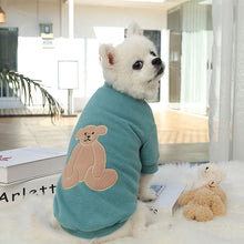 Load image into Gallery viewer, Fashion Bear Patttern Pet Dog Cat T-shirt Pure Cotton Dog Clothes for French Bulldog Small Mediun Dogs Soft Breathable
