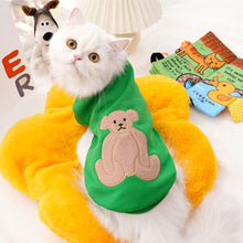 Load image into Gallery viewer, Fashion Bear Patttern Pet Dog Cat T-shirt Pure Cotton Dog Clothes for French Bulldog Small Mediun Dogs Soft Breathable
