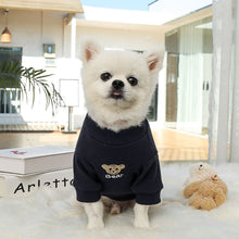 Load image into Gallery viewer, Fashion Bear Patttern Pet Dog Cat T-shirt Pure Cotton Dog Clothes for French Bulldog Small Mediun Dogs Soft Breathable
