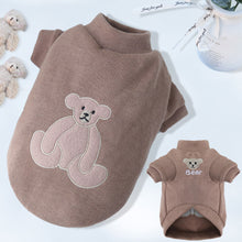Load image into Gallery viewer, Fashion Bear Patttern Pet Dog Cat T-shirt Pure Cotton Dog Clothes for French Bulldog Small Mediun Dogs Soft Breathable
