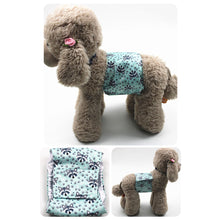 Load image into Gallery viewer, Pet Dog Panties Dog Physiological Pants XS-L Diaper Sanitary Washable Male Dog Menstruation Underwear Briefs Jumpsuit
