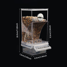 Load image into Gallery viewer, Bird Feeders Automatic Parrot Feeder Drinker Acrylic Seed Food Container Cage Accessories For Small And Medium Parakeets
