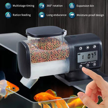 Load image into Gallery viewer, 250ml/500ml Jebao Aquarium Fish Tank Feeder Goldfish Smart Timing Auto Digital Feeder Hours Timer Aquarium Accessories
