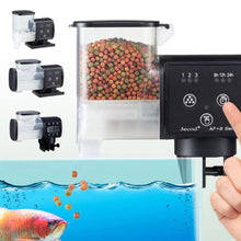 Load image into Gallery viewer, 250ml/500ml Jebao Aquarium Fish Tank Feeder Goldfish Smart Timing Auto Digital Feeder Hours Timer Aquarium Accessories
