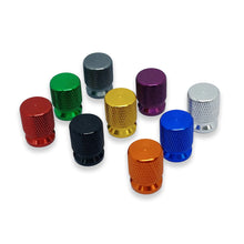 Load image into Gallery viewer, 2Pcs Aluminum Car Valve Caps Cover Tire Valve Stems Tyre Rim Stem Covers Auto Wheel Nipple Plugs

