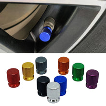 Load image into Gallery viewer, 2Pcs Aluminum Car Valve Caps Cover Tire Valve Stems Tyre Rim Stem Covers Auto Wheel Nipple Plugs
