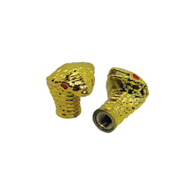 Load image into Gallery viewer, 2Pcs Car Tire Cap Decor Wheel Tyre Valve Rustproof Cover Valve Caps Tire Accessories Snake Head Styling
