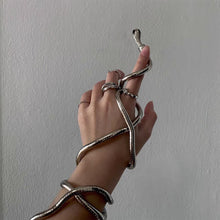 Load image into Gallery viewer, Snake Creative Jewelry Can Be Used As Necklace and Bracelet Personalized HotGirl Snake Wrap Women's Necklace Halloween Jewelry

