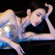 Load image into Gallery viewer, Snake Creative Jewelry Can Be Used As Necklace and Bracelet Personalized HotGirl Snake Wrap Women's Necklace Halloween Jewelry
