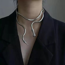 Load image into Gallery viewer, Snake Creative Jewelry Can Be Used As Necklace and Bracelet Personalized HotGirl Snake Wrap Women's Necklace Halloween Jewelry
