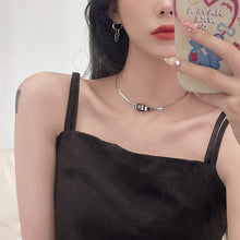 Load image into Gallery viewer, Female Summer Titanium Steel Snake Bone Belt Buckle Necklace Chain of Clavicle Choker Necklace for Women Men Luxury Wedding Party Jewelry Holiday Gifts
