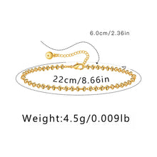Load image into Gallery viewer, New Fashion Simple Heart Female Anklets Foot Jewelry Leg New Anklets On Foot Ankle Bracelets For Women Leg Chain Gifts
