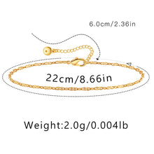 Load image into Gallery viewer, New Fashion Simple Heart Female Anklets Foot Jewelry Leg New Anklets On Foot Ankle Bracelets For Women Leg Chain Gifts
