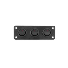 Load image into Gallery viewer, 12V/24V 1-5 Gang Universal RV Truck Toggle Switch Panel USB Car Boat Marine Blue Red LED Styling Accessories Marine Rocker Switch
