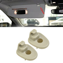 Load image into Gallery viewer, 2Pcs Car Sun Visor Clip Sun Visors Holder Hook Hanger Clips 1AR26BD1-AA For Jeep Liberty For CHEROKEE KK KJ Dodge Nitro
