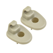 Load image into Gallery viewer, 2Pcs Car Sun Visor Clip Sun Visors Holder Hook Hanger Clips 1AR26BD1-AA For Jeep Liberty For CHEROKEE KK KJ Dodge Nitro
