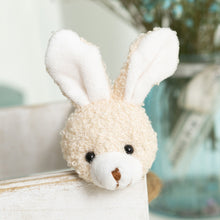 Load image into Gallery viewer, Cute Cartoon Plush Rabbit Bear Brooch Girl Clothes Badge Pins Backpacks Bear Pendant Decoration Accessories Soft Cute Pin
