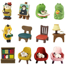Load image into Gallery viewer, Frog Resin Miniature Dollhouse Accessories Office Decor Anime Statues Car Ornament Cute Handmade Craft Modern Art Model Mini Toy
