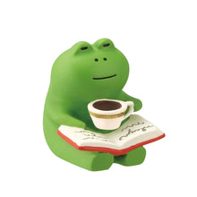 Load image into Gallery viewer, Frog Resin Miniature Dollhouse Accessories Office Decor Anime Statues Car Ornament Cute Handmade Craft Modern Art Model Mini Toy
