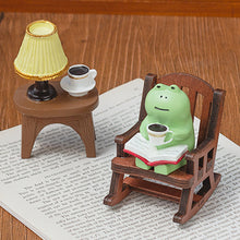 Load image into Gallery viewer, Mini Rocking Chair Retro Dollhouse Miniature Accessories Wooden Swing Rocking Chair Model Toys for Scene Ornament
