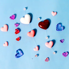 Load image into Gallery viewer, Love Heart Pendant Epoxy Resin Molds Necklace Bracelet Pendants Silicone Mold for DIY Epoxy Resin Patch Crafts Decor

