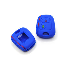Load image into Gallery viewer, Car Remote Key Case Silicone 2 Button Key Cover Case Key Protection Protector Holder Shell Rubber For Peugeot 206 207 306 307 Citroen
