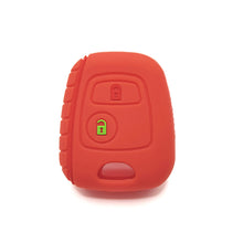 Load image into Gallery viewer, Car Remote Key Case Silicone 2 Button Key Cover Case Key Protection Protector Holder Shell Rubber For Peugeot 206 207 306 307 Citroen
