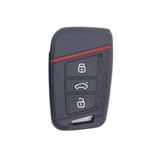 Load image into Gallery viewer, Silicone Car Key 3 Button Key Cases Cover Keychain Protection Shell Fob For VW PASSAT B8 Skoda Kodiaq Superb A7 Magotan 330 Accessories
