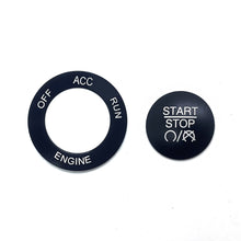 Load image into Gallery viewer, Car Start Ignition Engine Start Stop Button Ring Cover Trim Sticker Button Decoration Switch Accessories For Dodge Challenger RAM 1500 Charger 2015-2021
