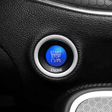 Load image into Gallery viewer, Car Start Ignition Engine Start Stop Button Ring Cover Trim Sticker Button Decoration Switch Accessories For Dodge Challenger RAM 1500 Charger 2015-2021
