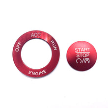 Load image into Gallery viewer, Car Start Ignition Engine Start Stop Button Ring Cover Trim Sticker Button Decoration Switch Accessories For Dodge Challenger RAM 1500 Charger 2015-2021
