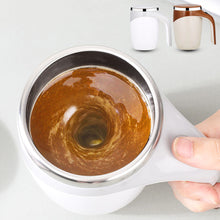 Load image into Gallery viewer, Automatic Coffee Stirring Cup Rechargeable Portable Stainless Steel Coffee Mug Creative Mugs
