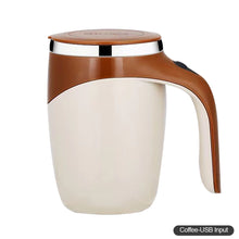 Load image into Gallery viewer, Automatic Coffee Stirring Cup Rechargeable Portable Stainless Steel Coffee Mug Creative Mugs
