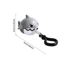 Load image into Gallery viewer, Pull Line Shark Keychain Pendant Keychain Simulation Removable Mouth Shark ABS Keychain Toy Anti-stress Schoolbag Pendants
