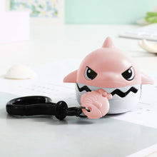 Load image into Gallery viewer, Pull Line Shark Keychain Pendant Keychain Simulation Removable Mouth Shark ABS Keychain Toy Anti-stress Schoolbag Pendants
