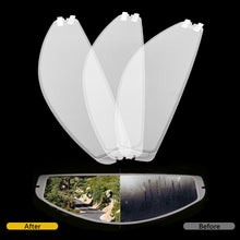 Load image into Gallery viewer, Universal Anti Fog Motorcycle Helmet Visor Film for AGV K5 K3SV Helmet Anti Fog Film Visor Sticker Clear Patch Film Moto Helmet Accessories
