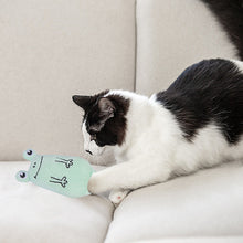 Load image into Gallery viewer, Cute Animal Shape Catnip Cats Toy Kitten Dinosaur Teeth Chewing Biting Plush Toys Cat Plush Thumb Pillow Pet Accessories
