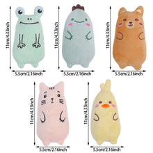 Load image into Gallery viewer, Cute Animal Shape Catnip Cats Toy Kitten Dinosaur Teeth Chewing Biting Plush Toys Cat Plush Thumb Pillow Pet Accessories

