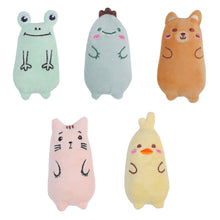 Load image into Gallery viewer, Cute Animal Shape Catnip Cats Toy Kitten Dinosaur Teeth Chewing Biting Plush Toys Cat Plush Thumb Pillow Pet Accessories
