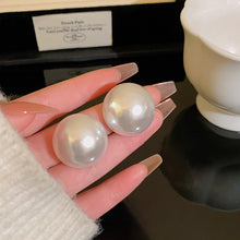 Load image into Gallery viewer, 2024 New Trend Pearl Shiny Long Earring For Women Fashion Korean S925 Silver Needle Stud Sarrings Bridal Wedding Party Jewelry
