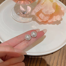 Load image into Gallery viewer, 2024 New Trend Pearl Shiny Long Earring For Women Fashion Korean S925 Silver Needle Stud Sarrings Bridal Wedding Party Jewelry
