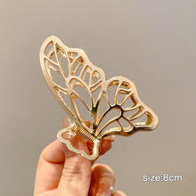 Load image into Gallery viewer, Fashion Gold Large Rhinestone Alloy Hair Clips for Girls Pearl Hair Accessories Geometric Metal Hair Claw Cross Hairclip Headband Hairpin Hair Crab Women
