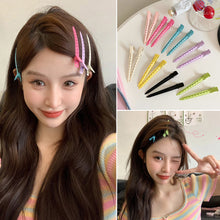 Load image into Gallery viewer, Polychromatic Hair Salon Fixed Clips Ladies Styling Sectioning Hairpin Clamps Curl Hair Root Fluffy Barrettes Hairdressing Tools
