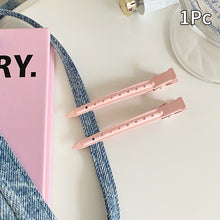 Load image into Gallery viewer, Polychromatic Hair Salon Fixed Clips Ladies Styling Sectioning Hairpin Clamps Curl Hair Root Fluffy Barrettes Hairdressing Tools
