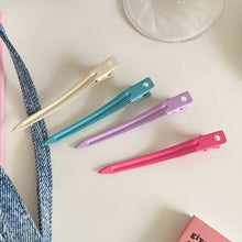 Load image into Gallery viewer, Polychromatic Hair Salon Fixed Clips Ladies Styling Sectioning Hairpin Clamps Curl Hair Root Fluffy Barrettes Hairdressing Tools
