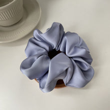 Load image into Gallery viewer, New Korean Simple Pure Color Hair Band Elastic Band Real Silk Headwear Women's Sweet Ponytail Elastic Band Hair Accessories
