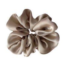 Load image into Gallery viewer, New Korean Simple Pure Color Hair Band Elastic Band Real Silk Headwear Women's Sweet Ponytail Elastic Band Hair Accessories
