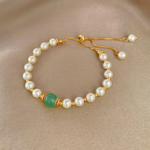 Load image into Gallery viewer, Pearl Chain Bracelet Minimalism Ins Adjustable Bracelets for Summer Fine Jewelry Party Gift Fashion Elegant Alloy Jewelry Accessories for Women
