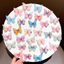 Load image into Gallery viewer, Butterfly Pearl Hair Clip Women Moving Wings Hair Accessories Girls Gradient Color Dreamlike Hairpin Children Lovely Barrettes Kids Styling
